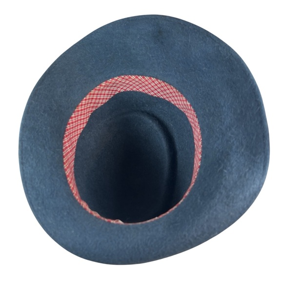 Dolomitenhut Blue and Green Wool Tyrolean Bavarian Hat Oktoberfest Austrian EUC main image 5